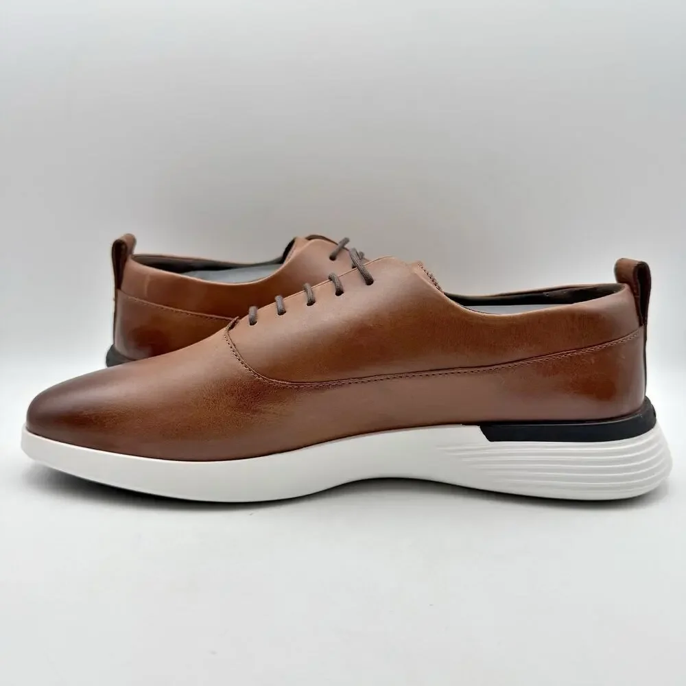 Wolf & Shepherd Mens Crossover Longwing Oxford Sneakers US 12 Brown Leather NIB